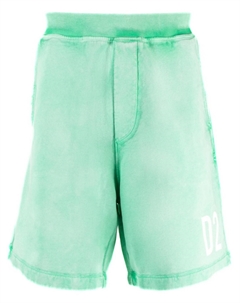 Спортивные шорты с логотипом, зеленый Dsquared2