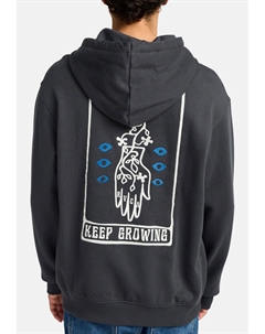 Толстовка с капюшоном KEEP GROWING, черный Rvca