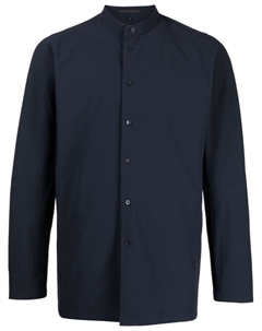 Рубашка без воротника с длинными рукавами, синий Shiatzy chen