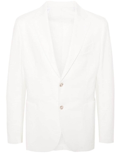 Однобортный пиджак, белый Barba