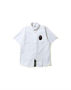 Рубашка мужская, белый A bathing ape®