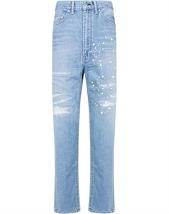 Джинсы из коллаборации с Kid Cudi, синий A bathing ape®