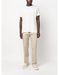 Футболка с вышитым логотипом, белый Hackett