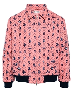 Бомбер Monte Rosa, розовый Bode