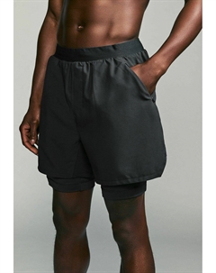 Шорты REGULAR FIT -ACTIVE 2 IN 1, серый Next