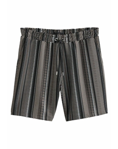 Шорты REGULAR FIT -PATTERN, черный Next