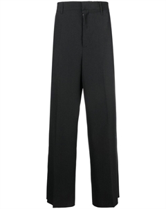 Широкие брюки с завышенной талией, черный Givenchy