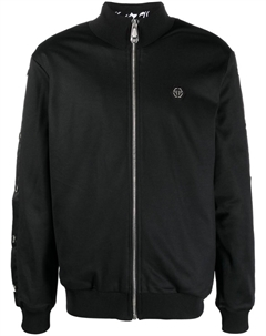 Бомбер с аппликацией, черный Philipp plein