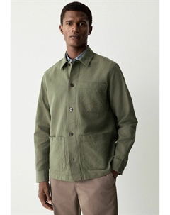 Легкая куртка REGULAR FIT SHACKET, оливковый Next