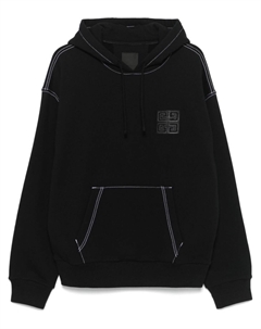 Толстовка с капюшоном с мотивом 4G, черный Givenchy