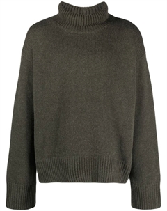 Кашемировый джемпер с высоким воротником, зеленый Givenchy