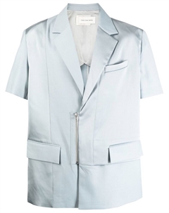 Пиджак с короткими рукавами, синий Feng chen wang