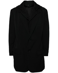 Шерстяной пиджак, черный Yohji yamamoto