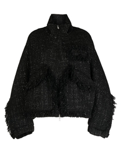 Бомбер с воротником-стойкой, черный Goen.j