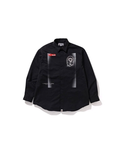 Рубашка серии Ape Head для мужчин, черный A bathing ape®