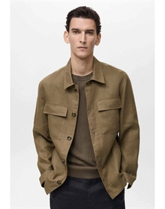 Рубашка TOM, хаки Mango