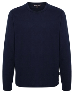 Джемпер с круглым вырезом, синий Michael kors