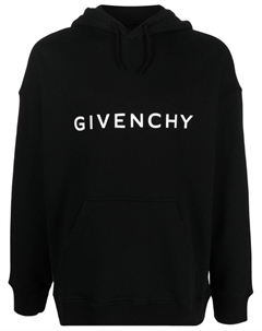 Худи с кулиской и логотипом, черный Givenchy