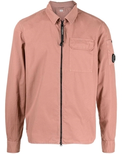Куртка-рубашка с декором Lens, розовый C.p. company