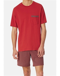 Пижама COMFORT SET, красный Schiesser