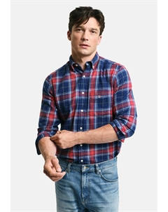 Рубашка REGULAR FIT CHECKED, синий Gant