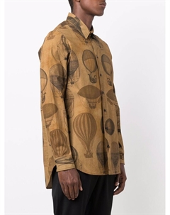 Рубашка с принтом, коричневый Uma wang