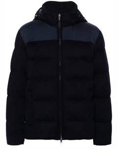 Кашемировый пуховик, синий Paul & shark