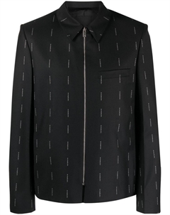Куртка-рубашка с логотипом, черный Givenchy