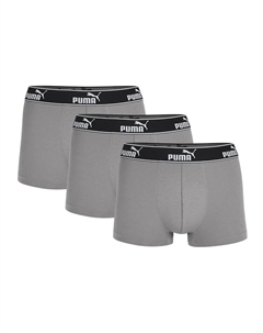 Мужские трусы, Упаковка из 3 шт. (светло-серые) Puma
