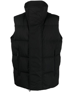 Утепленный жилет с воротником-трубой, черный Dsquared2