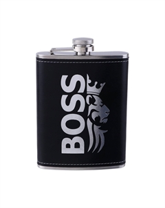 Фляжка boss, нержавеющая сталь, 240 мл, 8 oz Сима-ленд