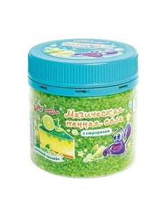 Магическая пенная соль с сюрпризом ЛАЙМОВЫЙ ЧИЗКЕЙК 175 Baffy