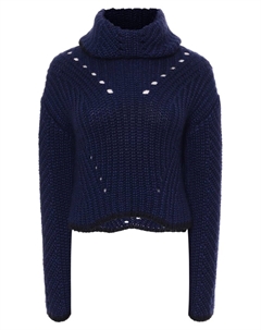 Свитер из шелка и мохера Fendi