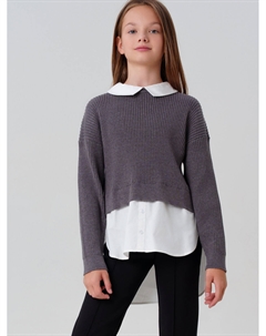 Джемпер трикотажный для девочек School by playtoday