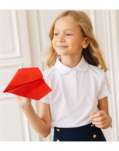 Футболка поло для девочки Original marines