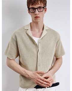 Вязаная рубашка с коротким рукавом Sela