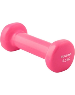 Гантель 0.5кг IR92005 6062975 розовый Sundays fitness