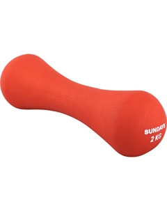 Гантель 2кг IR92004-D 6062985 красный Sundays fitness