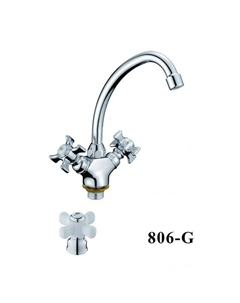 Смеситель для кухни D156806-G цвет Хром D-lin