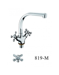 Смеситель для кухни D153819-M цвет Хром D-lin