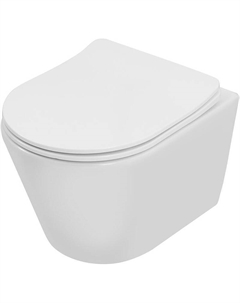Унитаз L6W 342543 подвесной цвет Белый с сиденьем Микролифт Logan