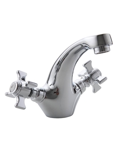 Смеситель для раковины D110807 цвет Хром D-lin