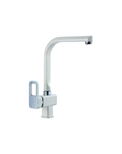 Смеситель для кухни D155366-C цвет Белый Хром D-lin