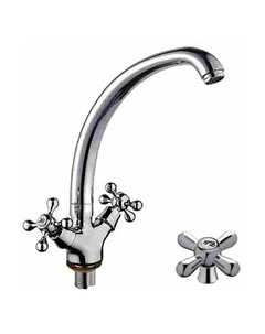 Смеситель для кухни D153819 цвет Хром D-lin