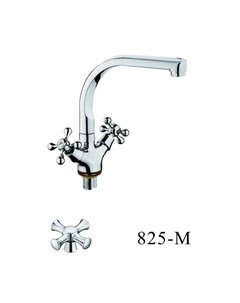 Смеситель для кухни D153825-M цвет Хром D-lin