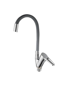 Смеситель для кухни D150303-2 цвет Хром Серый D-lin