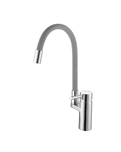 Смеситель для кухни D157315-2 цвет Хром Серый D-lin