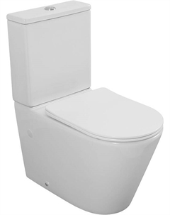 Унитаз компакт Tornado L6C 331870 цвет Белый без бачка с сиденьем Микролифт Logan