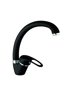 Смеситель для кухни D150409-A цвет Черный матовый D-lin