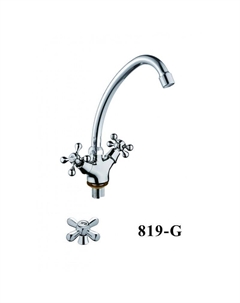 Смеситель для кухни D153819-G цвет Хром D-lin